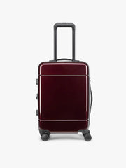 Hue Carry-On Luggage in Glazed Dark Cherry