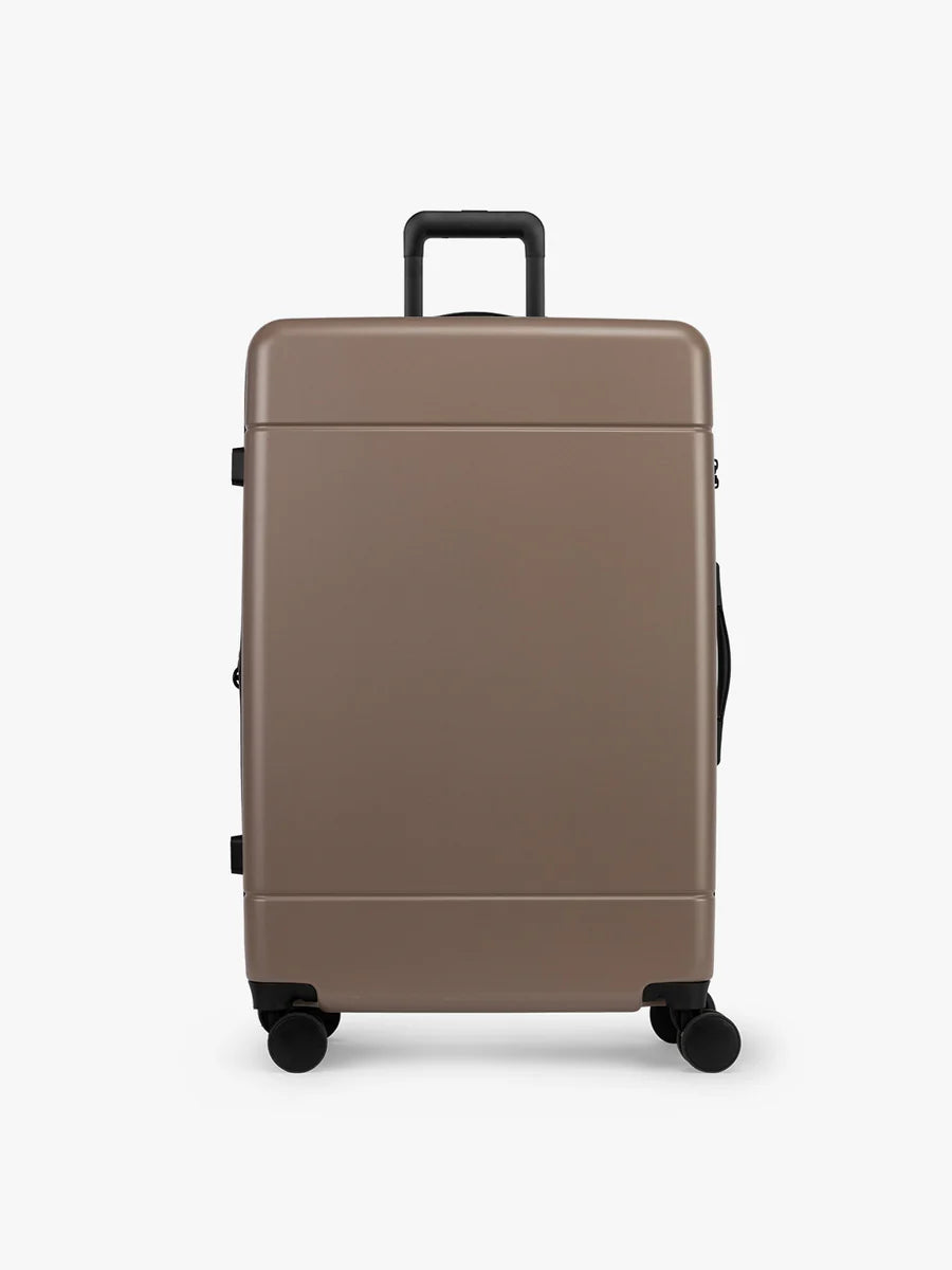 Hue Large Luggage in Chocolate