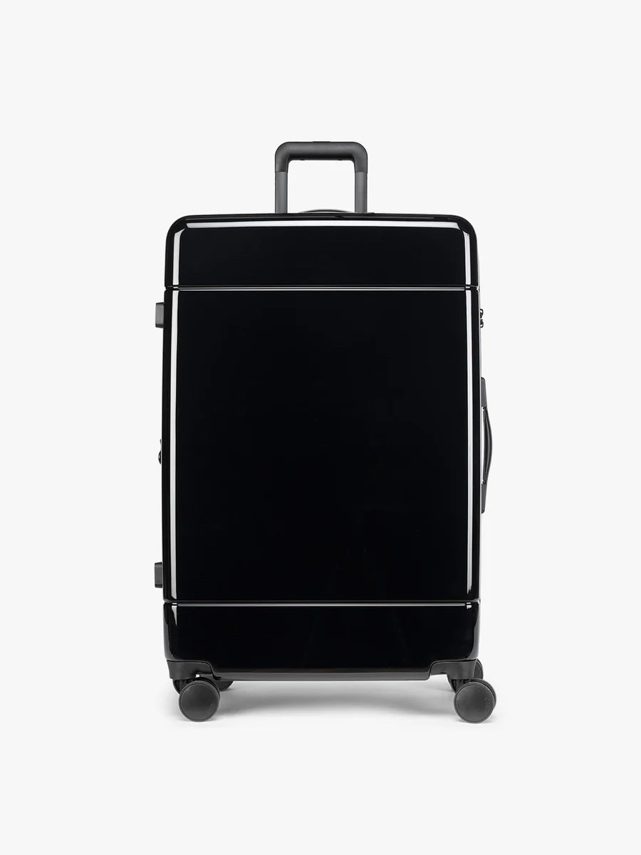 Hue Large Luggage in Glazed Black