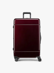 Hue Large Luggage in Glazed Dark Cherry
