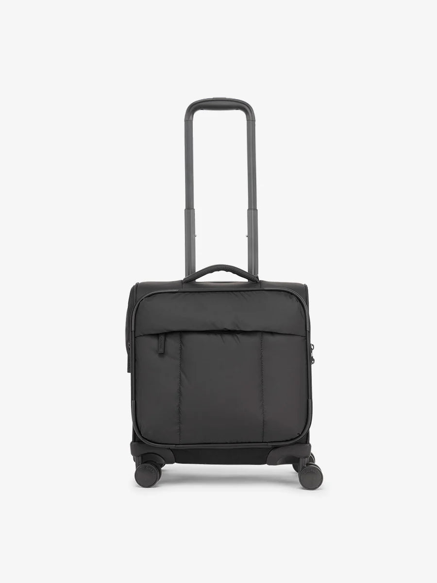 Luka Soft-Sided Mini Carry-On Luggage in Matte Black