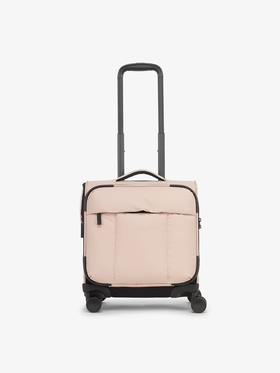 Luka Soft-Sided Mini Carry-On Luggage in Rose Quartz