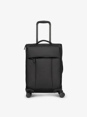 Luka Soft-Sided Carry-On Luggage in Matte Black