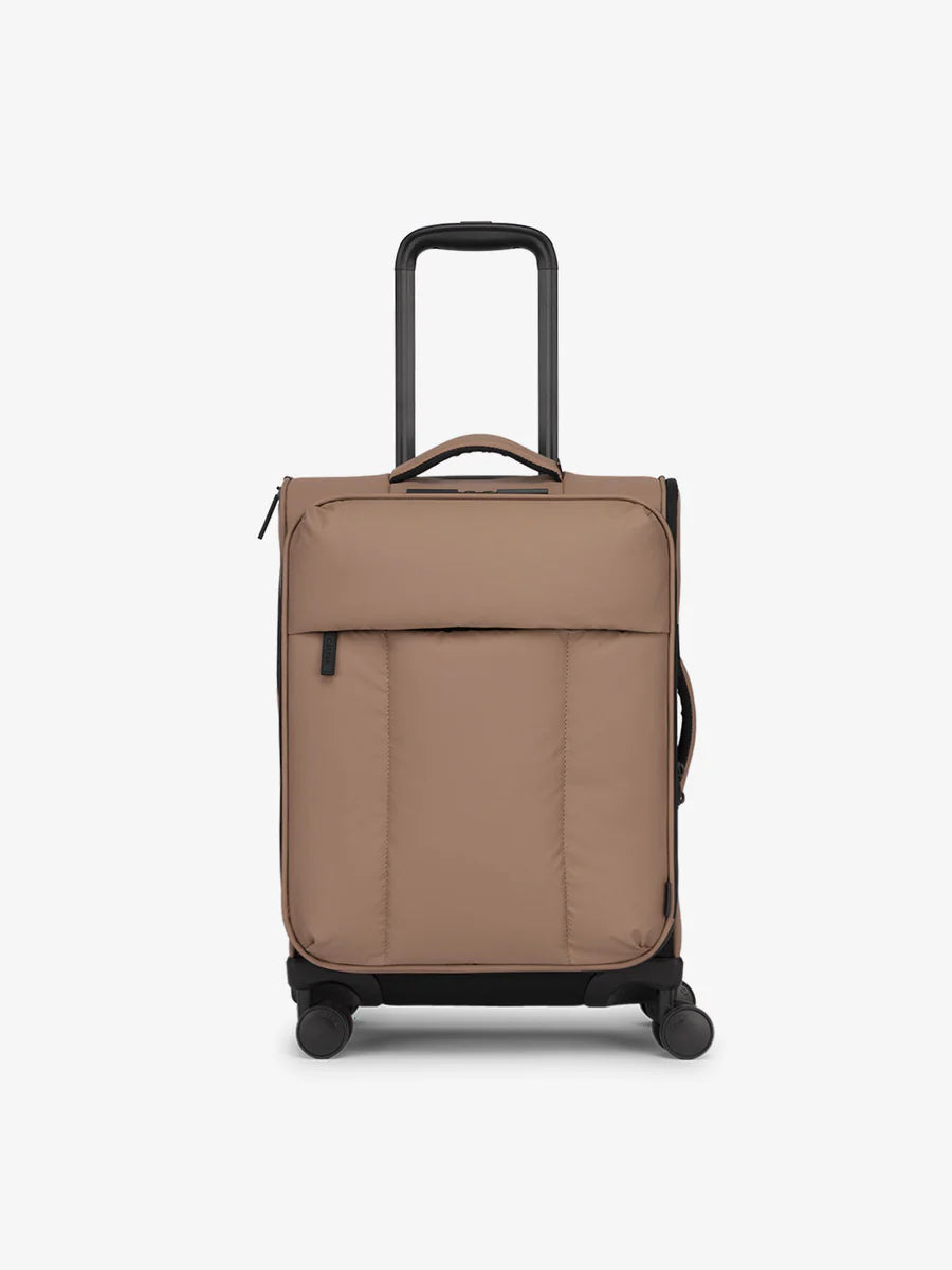 Luka Soft-Sided Carry-On Luggage in Chocolate