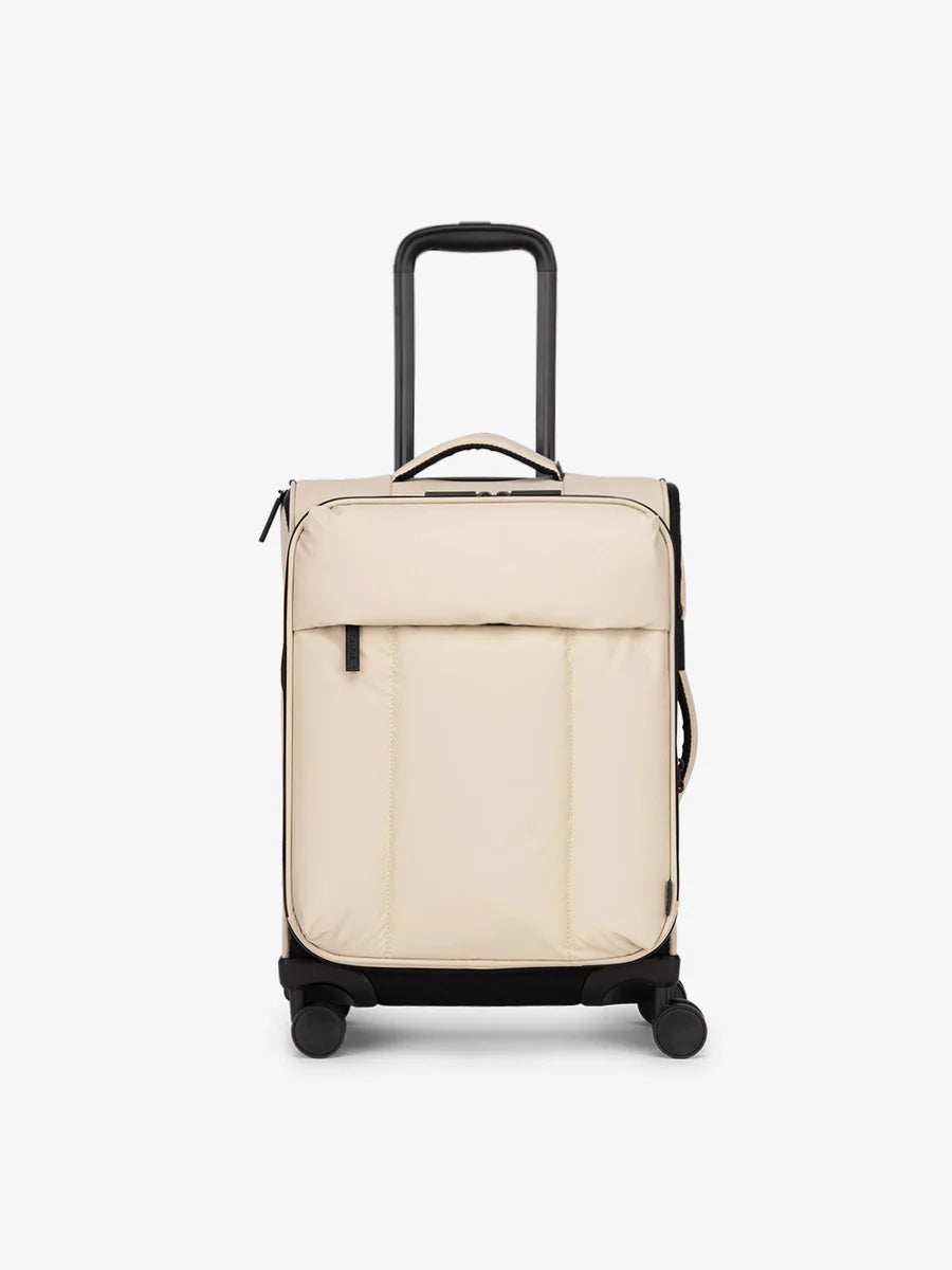 Luka Soft-Sided Carry-On Luggage in Oatmeal