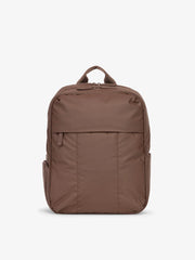 Luka 15 inch Laptop Backpack in Walnut