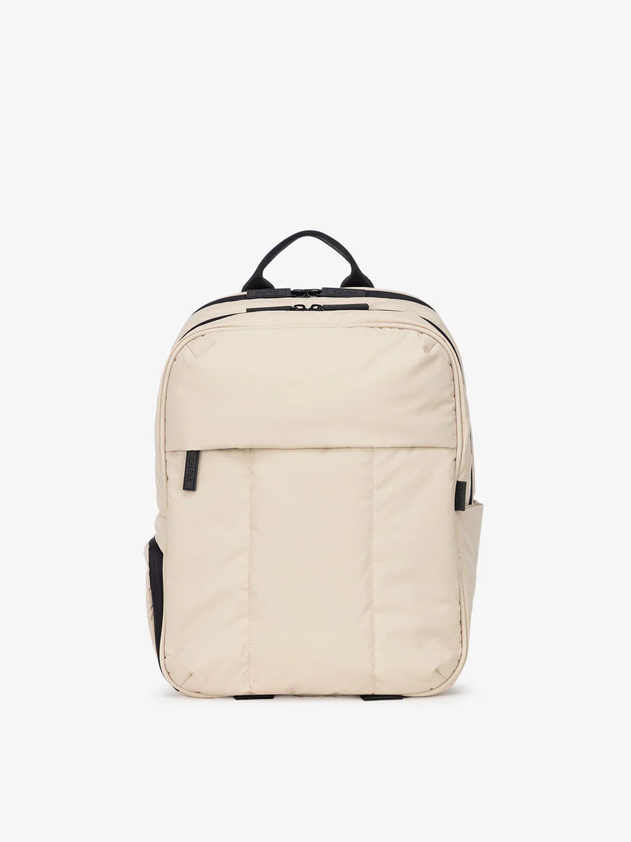 Luka 15 inch Laptop Backpack in Oatmeal