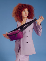 Luka Belt Bag in Plum