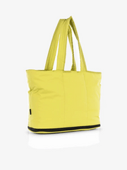 Luka Expandable Laptop Tote in Celery