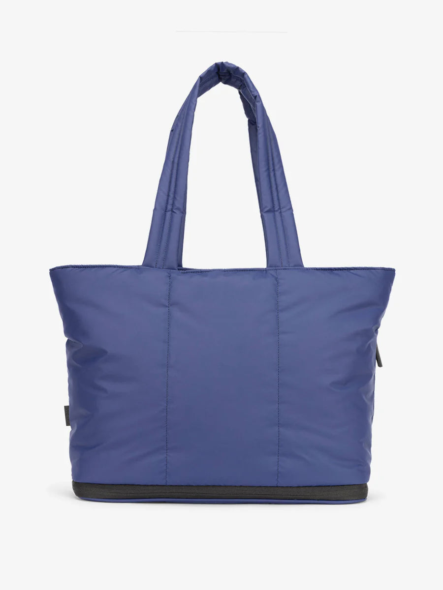 Luka Expandable Laptop Tote in Navy