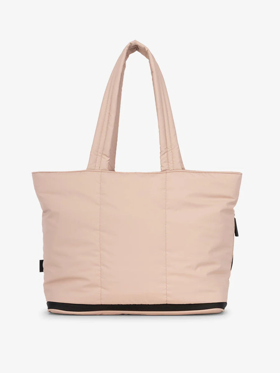 Luka Expandable Laptop Tote in Rose Quartz