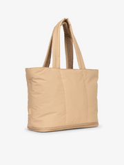 Luka Expandable Laptop Tote in Latte