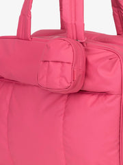 Luka Backpack Zip Bag Charm in Dragonfruit