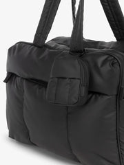 Luka Backpack Zip Bag Charm in Matte Black