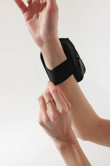 Luka Backpack Zip Bag Charm in Matte Black