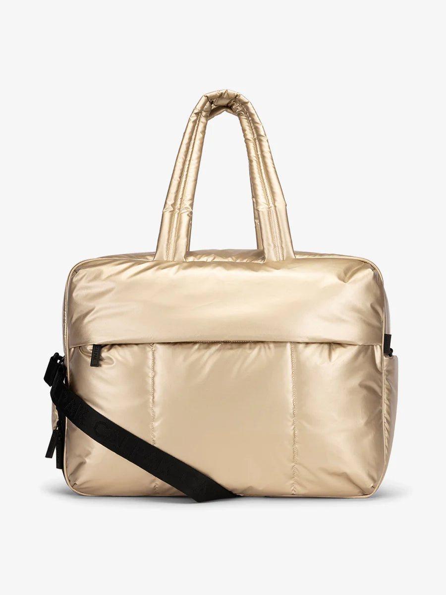 Luka Large Duffel in Gold