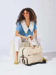 Luka Large Duffel in Oatmeal