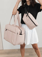 Luka Belt Bag in Rose Quartz