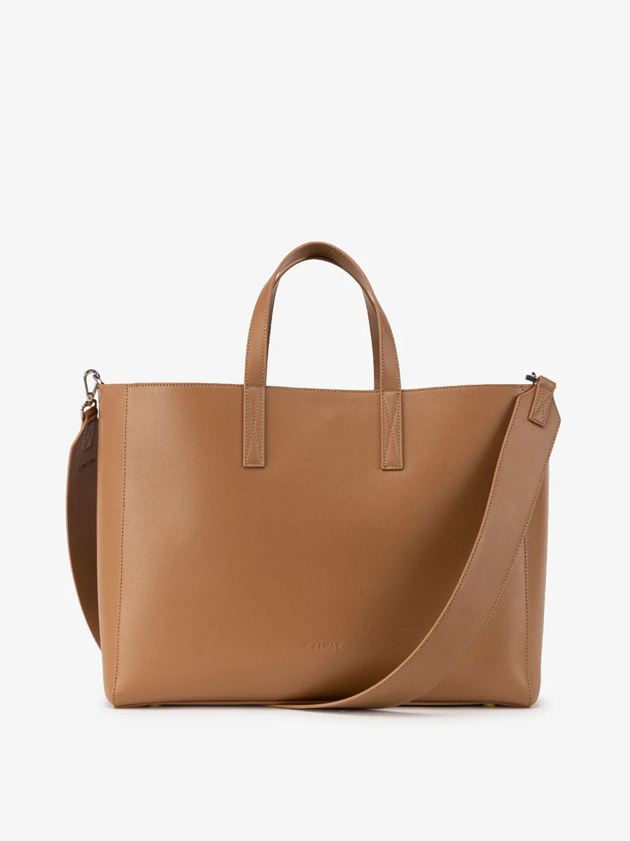 Haven 16" Laptop Tote Bag in Toffee