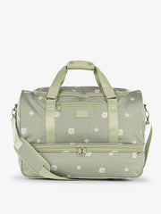 Stevyn Duffel Bag with Shoe Compartment in Daisy