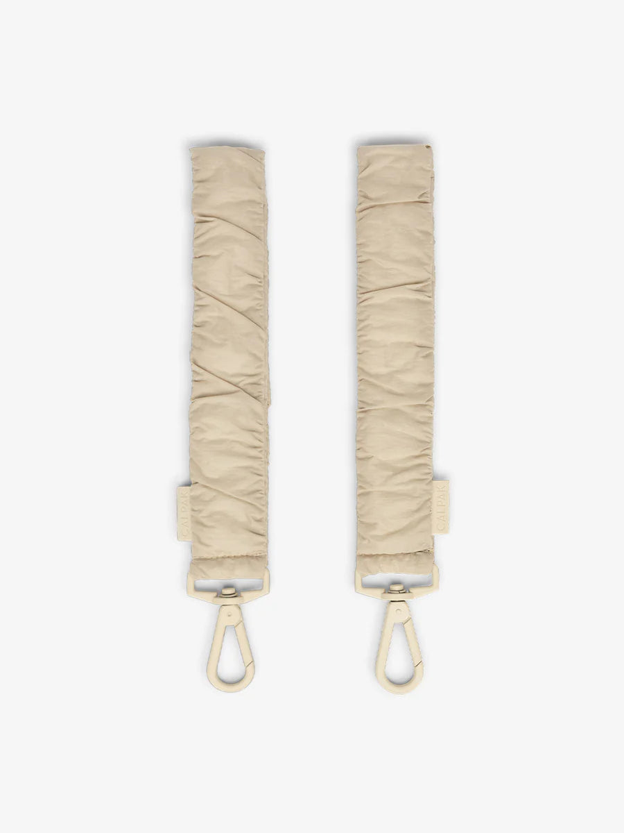 Stroller Straps for Diaper Bag (Set of 2) in Oatmeal
