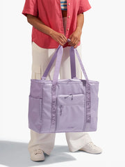 Terra 35L Water Resistant Zip Tote Bag in Amethyst