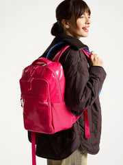 Terra Laptop Backpack in Dragonfruit