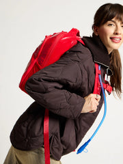 Terra Laptop Backpack in Red