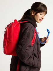 Terra Laptop Backpack in Red