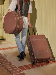 Trnk Medium Luggage in Trnk Espresso