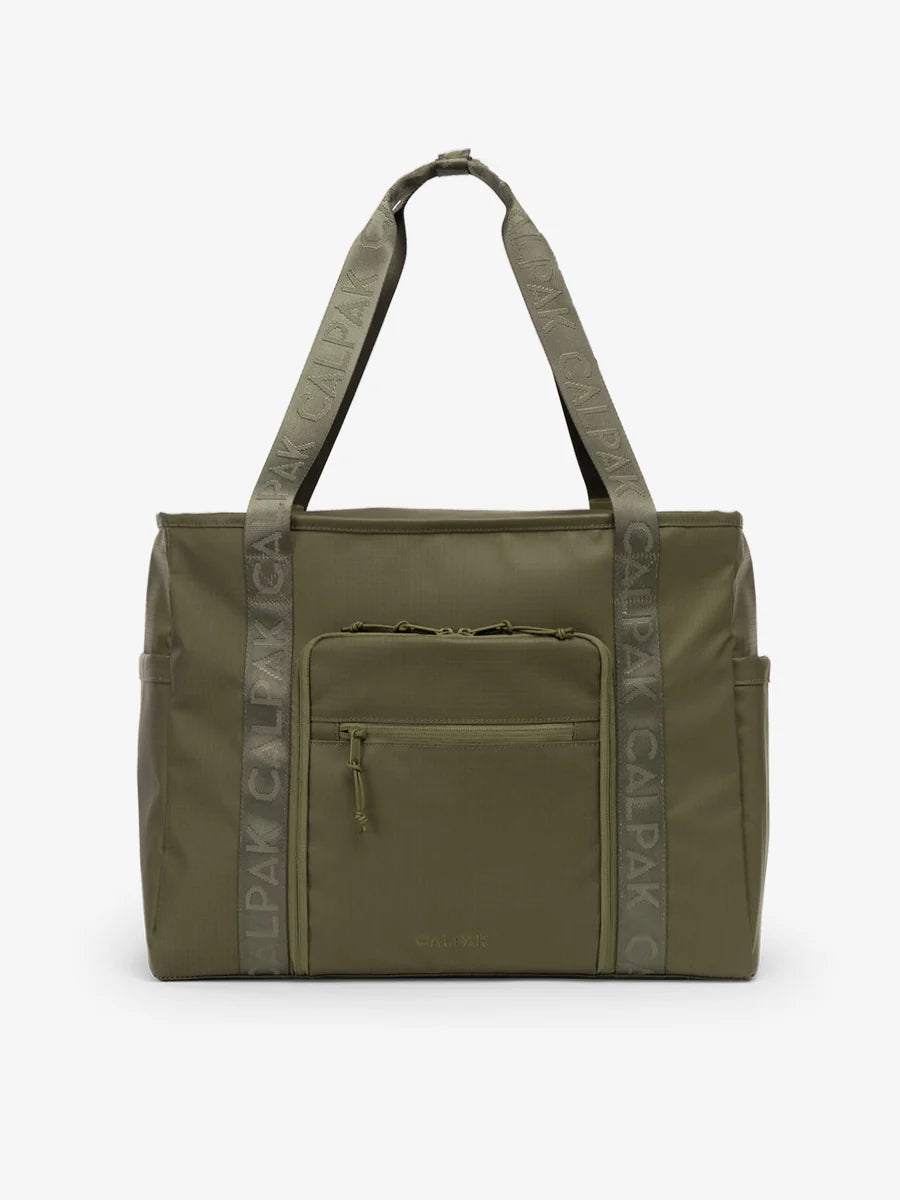 Terra 35L Water Resistant Zip Tote Bag in Pine