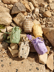 Water Bottle Holder in Polka Dot