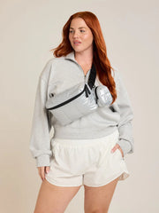 Luka Belt Bag in Silver