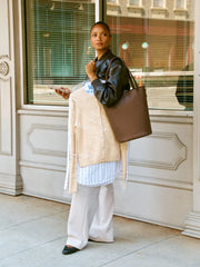 Haven 14" Laptop Bucket Bag in Espresso