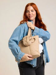 Luka Mini Tote in Latte