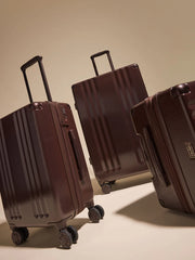 Ambeur Large Luggage in Walnut