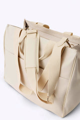 The East To West Tote in Beige